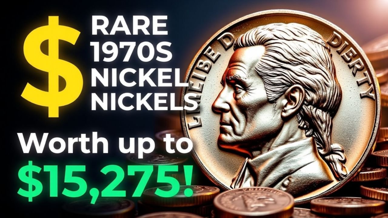 Top 9 Rare 1970s Nickels with Errors Worth Up to $15,275 – Check Your Spare Change Now!