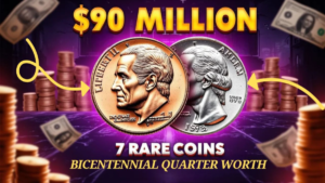 7 Rare Dimes and a Rare Bicentennial Quarter, Each Worth $90 Million, Are Still in Circulation