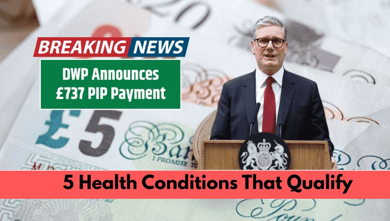 DWP Confirms £737 PIP Payment – 5 Health Conditions That Qualify