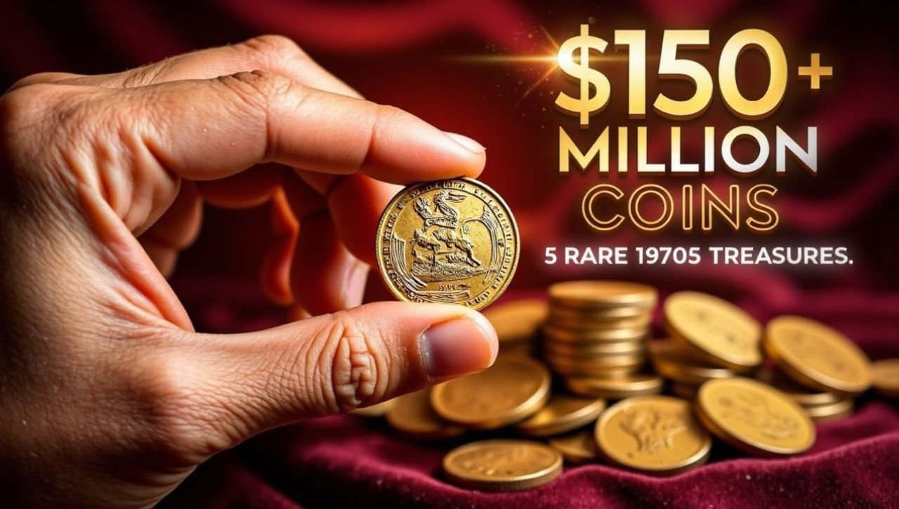 5 Rare 1970s Coins Valued at $150 Million – Check Your Change for a Hidden Fortune