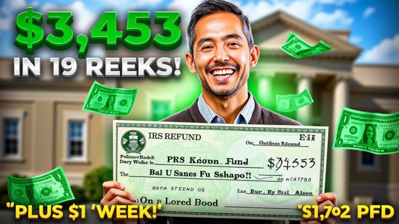 How to Get Your $3,453 IRS Tax Refund in Just 2 Weeks (Plus $1,702 PFD Payment)