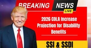 SSI & SSDI: 2026 COLA Increase Projection for Disability Benefits